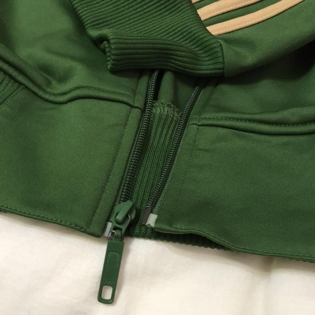 レア物！アディダス☆ビンテージ☆ ジャージ☆グリーンｘベージュ☆L~XL☆