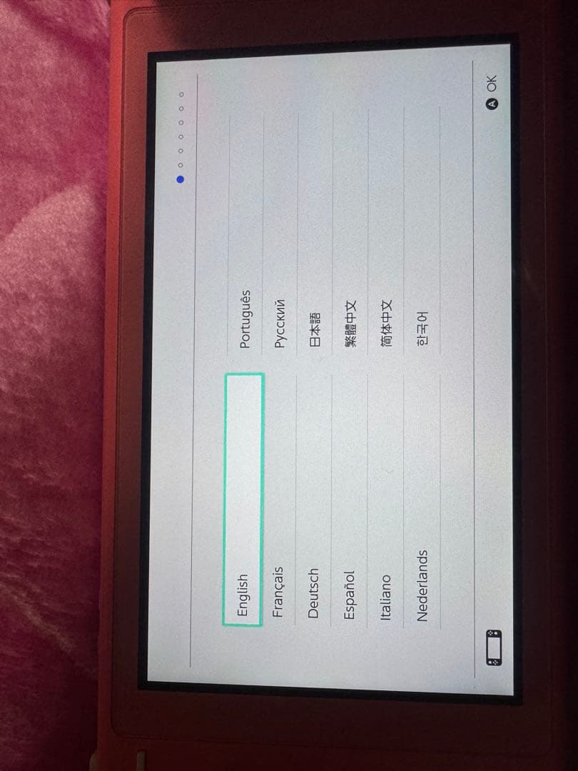 Nintendo Switch Lite コーラルピンク ジャンク品