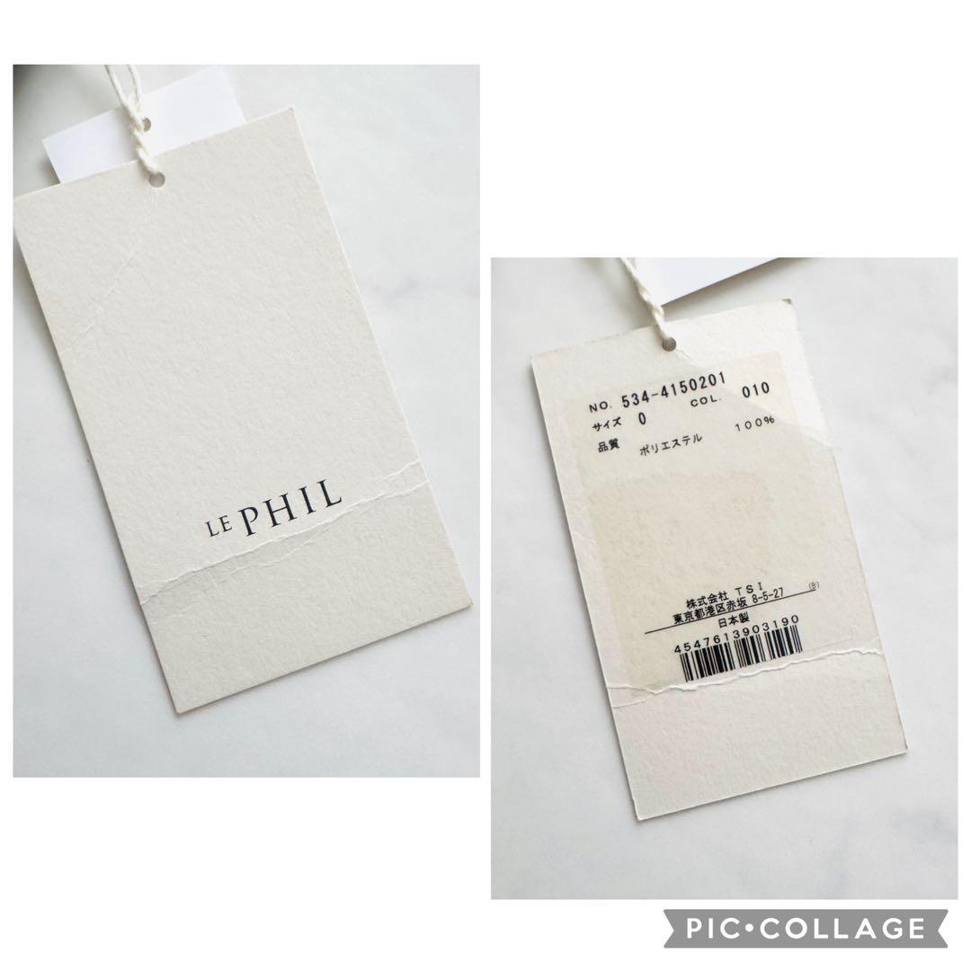 LE PHIL タグ付未使用✨マトラッセトリプルクロスケープジャケット