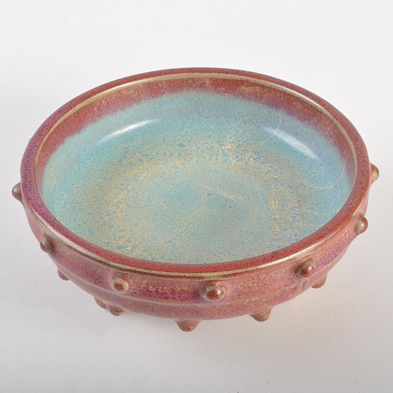 天馬　中国　釣窯　窯変釉　鉢　C　7847E