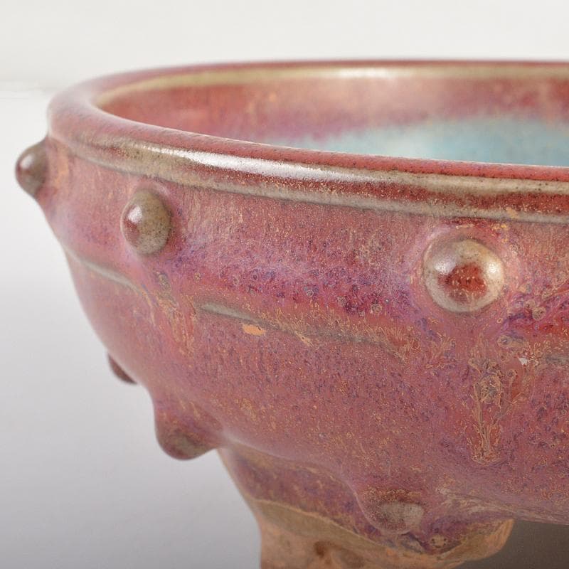 天馬　中国　釣窯　窯変釉　鉢　C　7847E