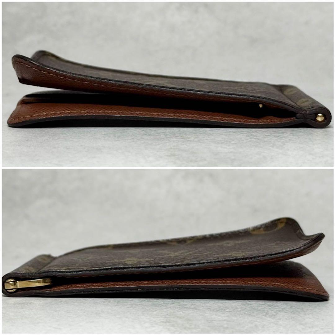 美品 激レア ルイヴィトン モノグラム ポルトフォイユパンス マネークリップ