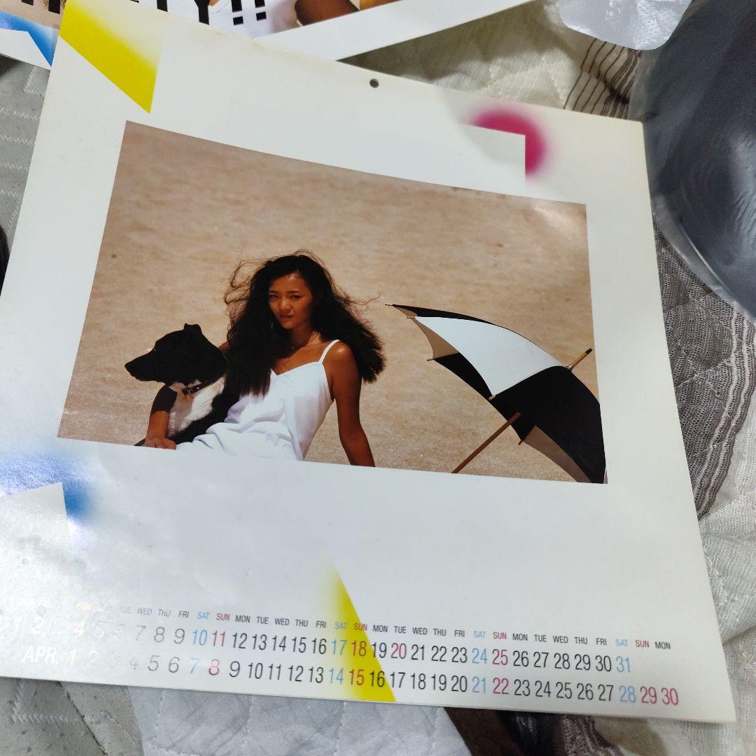 カレンダー付 帯付オリジナルLP 杏里 ANRI TIMELY!! レコード