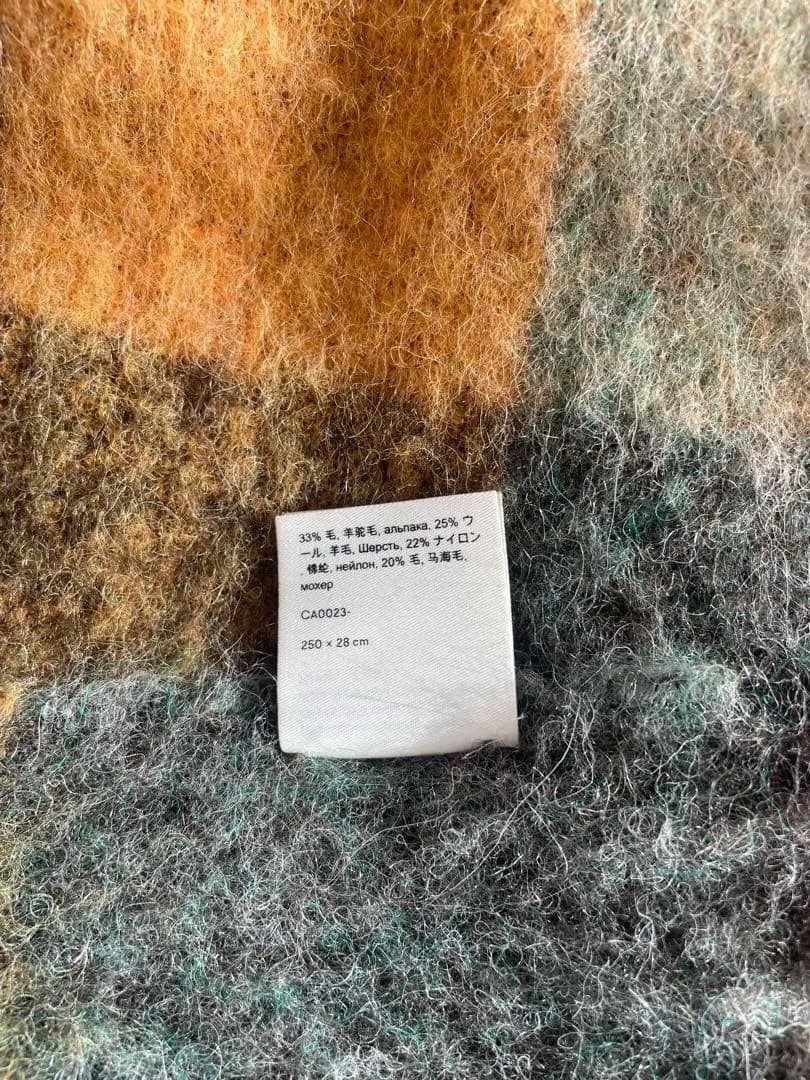 Acne Studios マフラー チェック柄