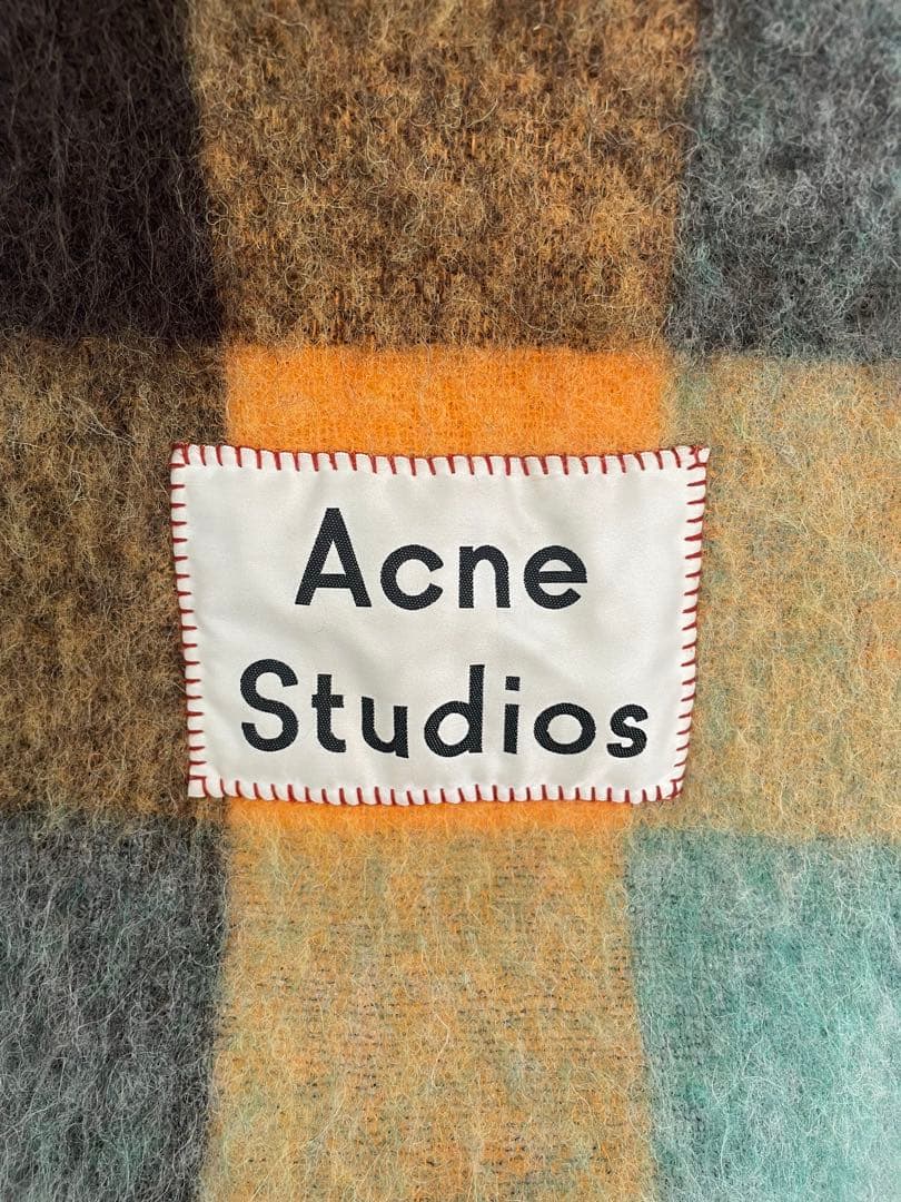 Acne Studios マフラー チェック柄