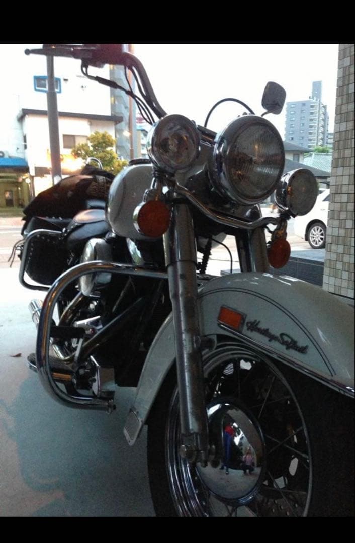 ハーレーダビッドソン1999年式FLSTC 純正リアホイール