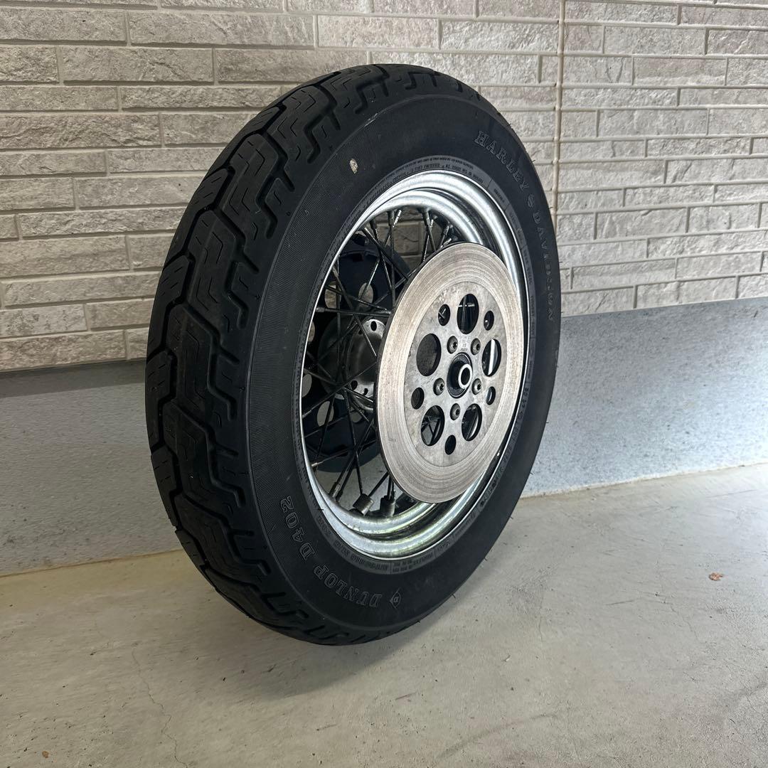 ハーレーダビッドソン1999年式FLSTC 純正リアホイール
