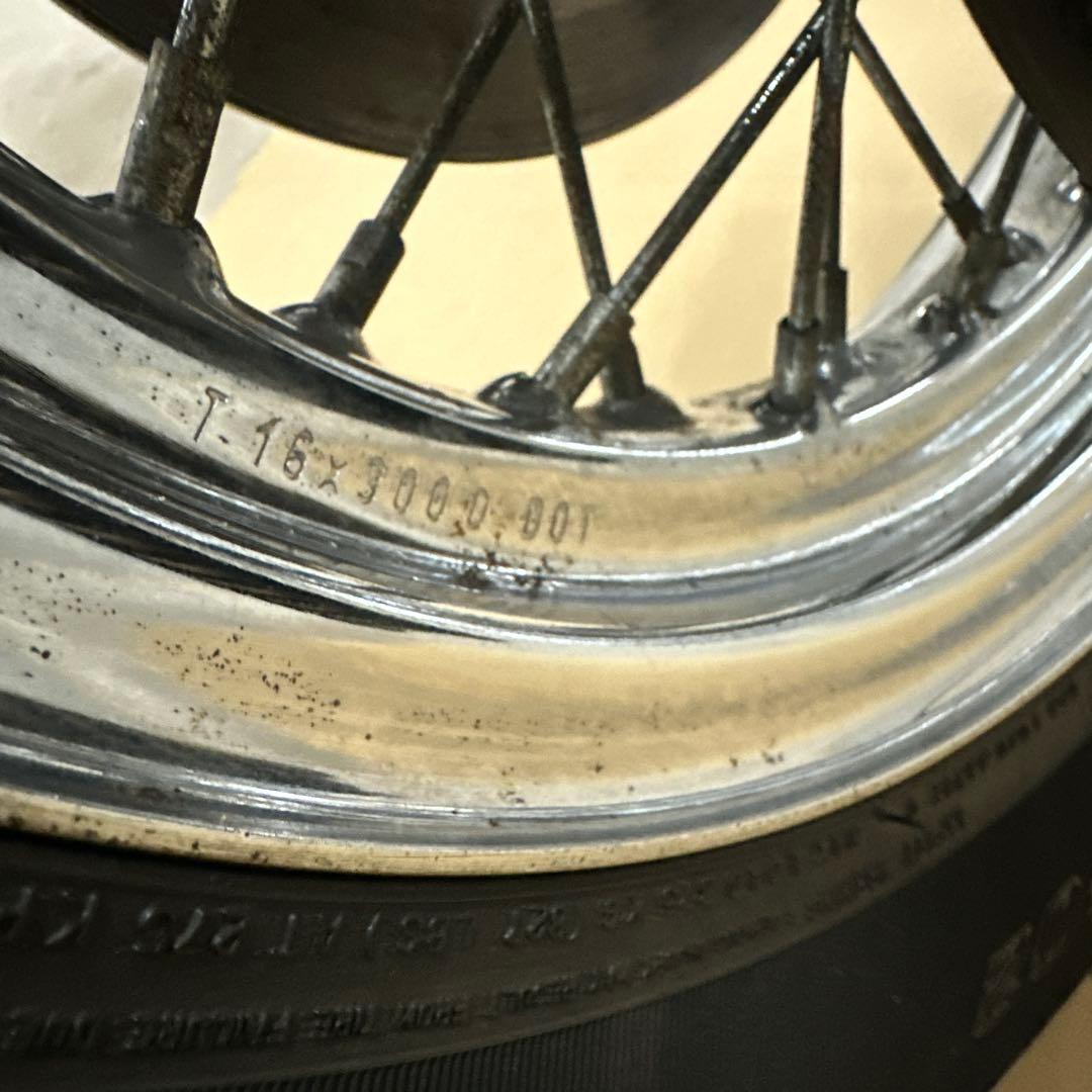 ハーレーダビッドソン1999年式FLSTC 純正リアホイール