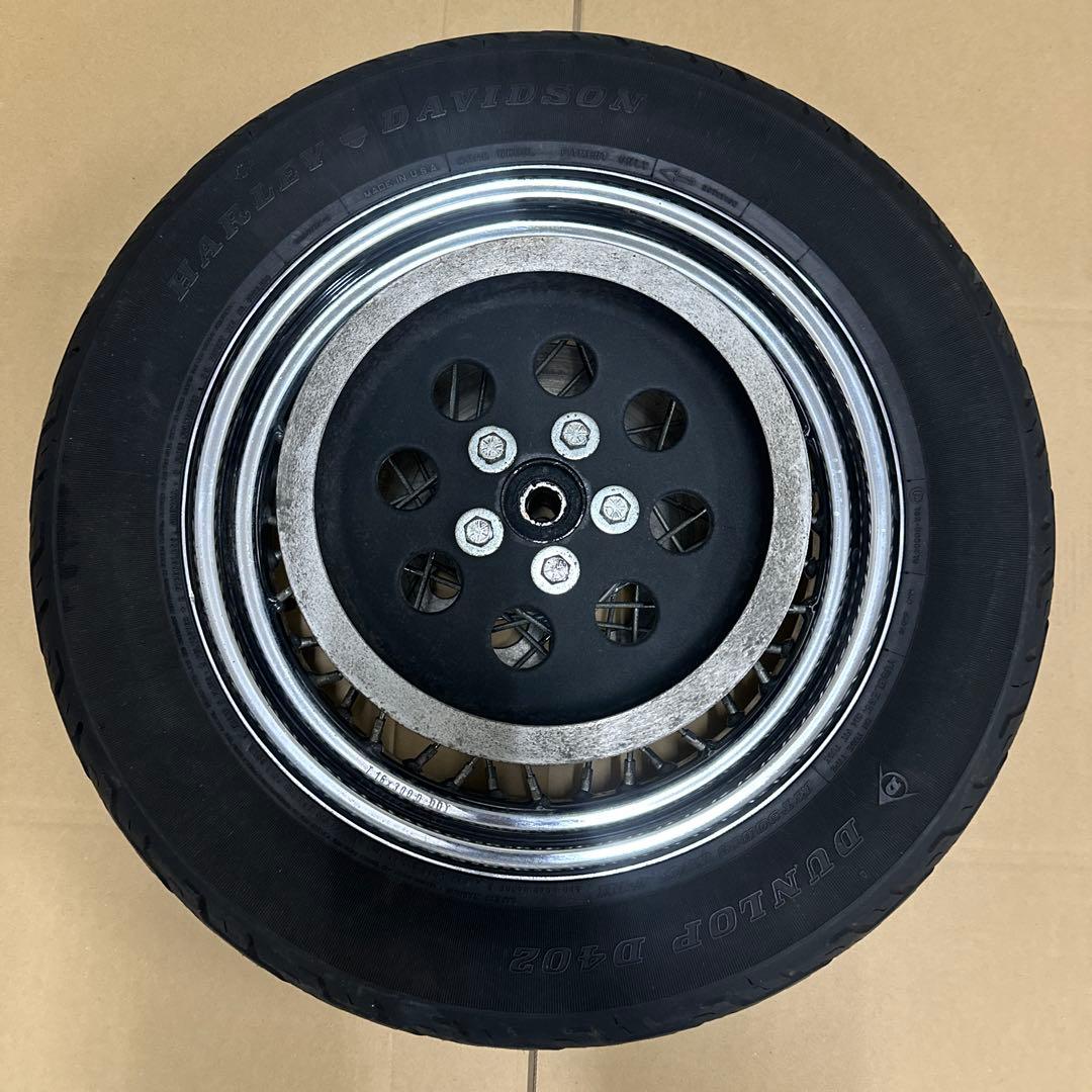 ハーレーダビッドソン1999年式FLSTC 純正リアホイール