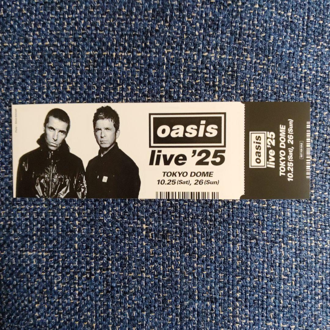 Oasis 東京ドーム2日間コンプリート チケット&DVD付き2nd Press