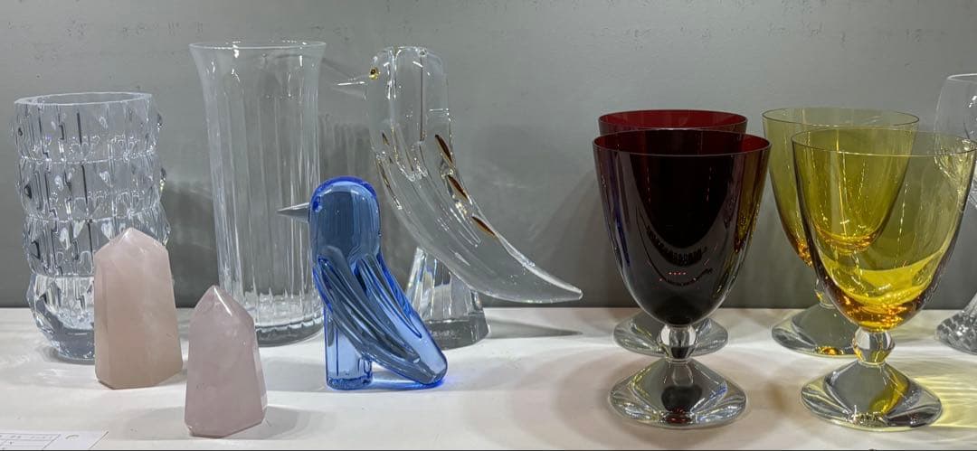 ⚠️購入しないでください！　バカラ ベガ スモールグラス レッド 1点 その①