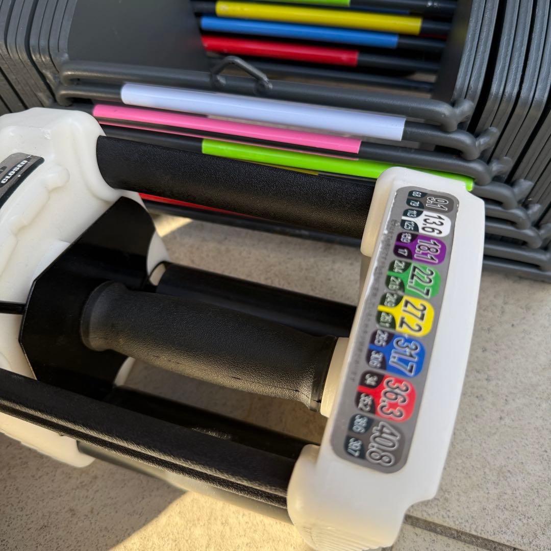 動作OK TOPFILM SPORT 9.0 可変式 ダンベル 40kg ①