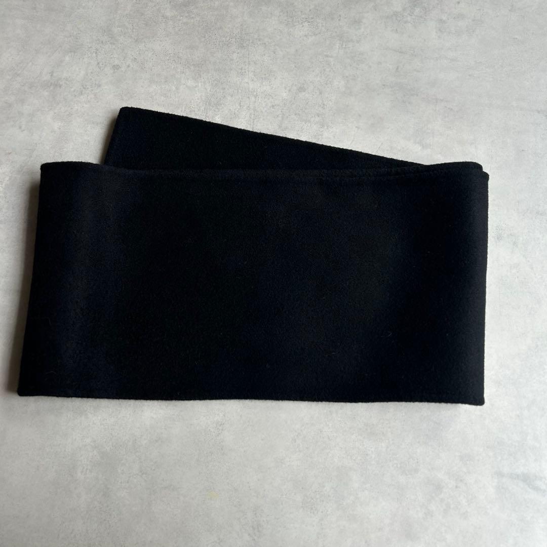 美品✨アナイ リバーケープジャケットコート マフラー ポンチョ 現行タグ 黒