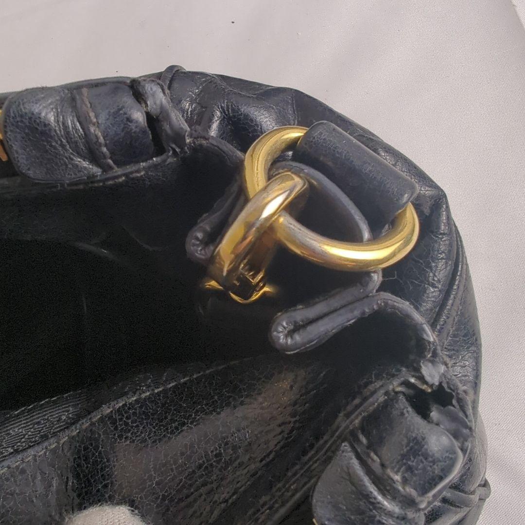 PRADA プラダ ショルダーハンドバッグ ミニボストン ヴィッテロ レザー