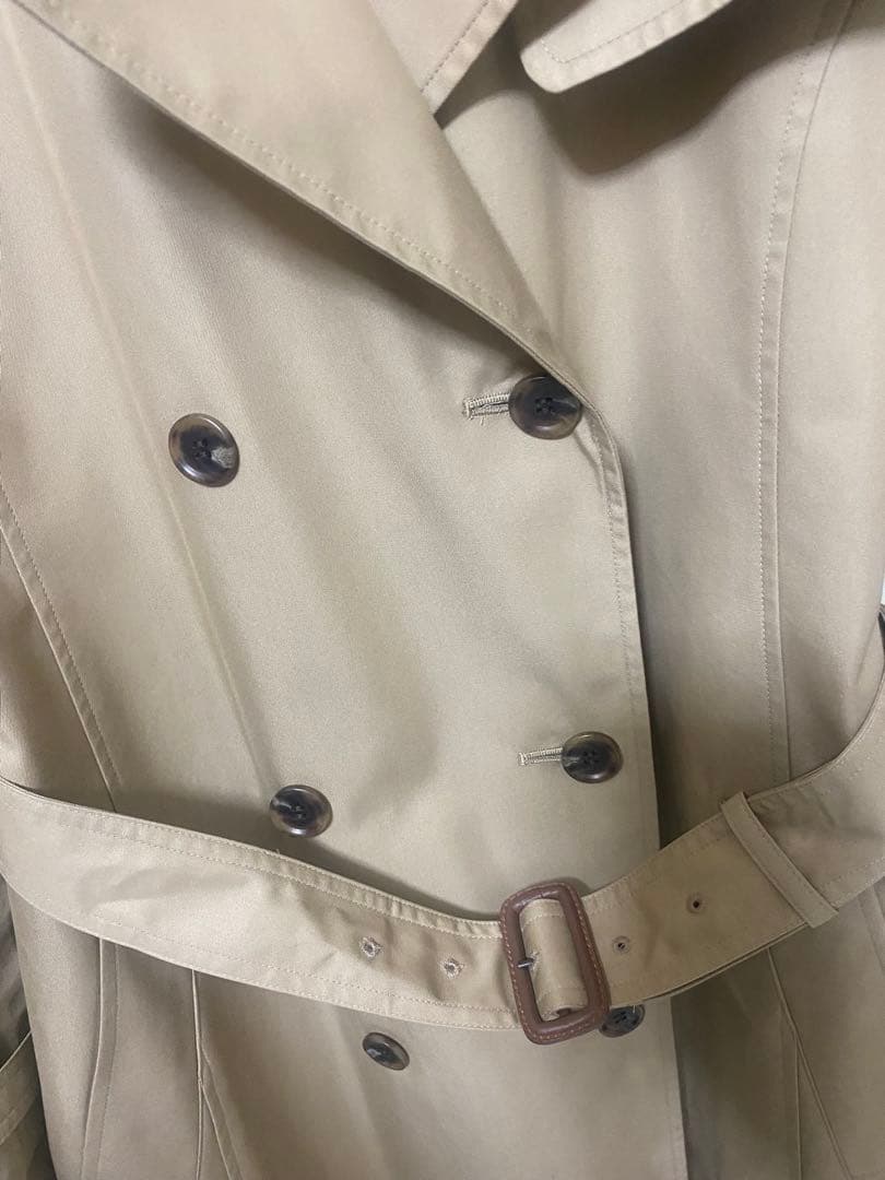 23区 【撥水加工】エアータンブラー TCギャバジン ロングトレンチコート40