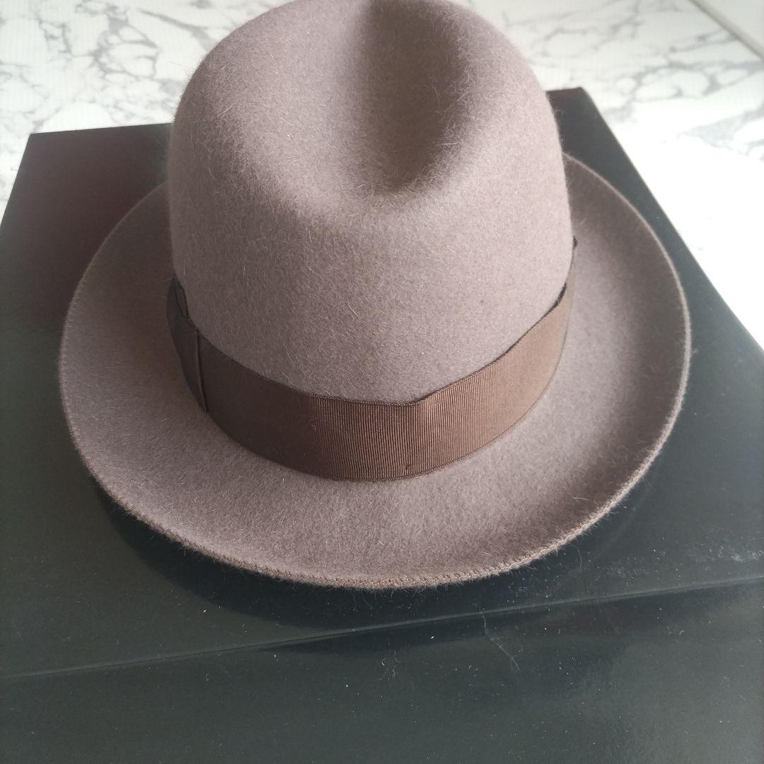 JUJU新品BORSALINOアレッサンドリアラインライトブラウン