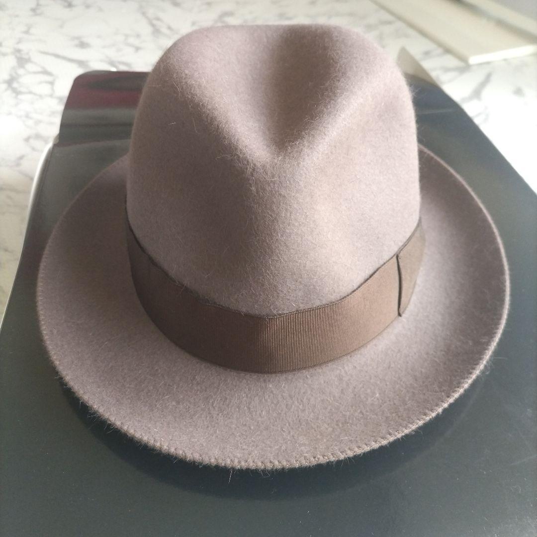 JUJU新品BORSALINOアレッサンドリアラインライトブラウン