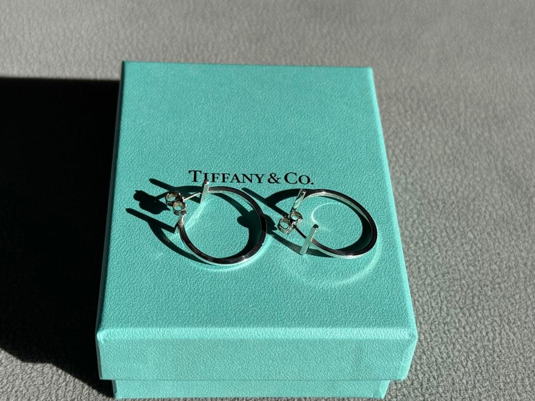 ⭐︎【廃盤品】ティファニー Tワイヤーフープピアス シルバー925