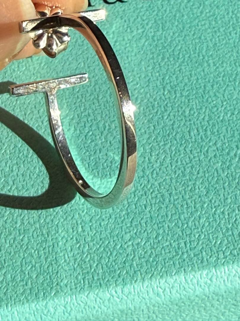 ⭐︎【廃盤品】ティファニー Tワイヤーフープピアス シルバー925