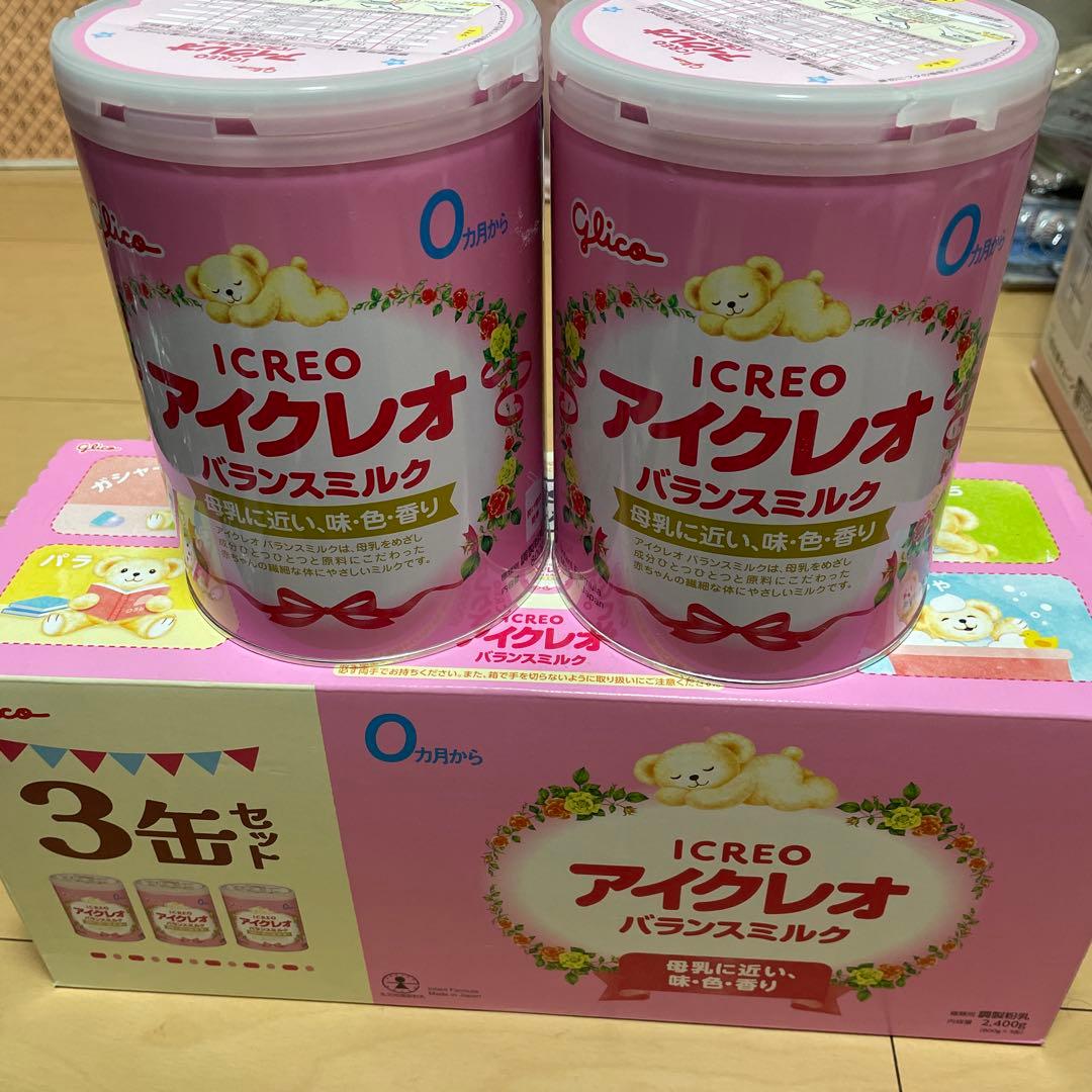 【賞味期限: 2027年3月】Glico アイクレオ バランスミルク 5缶セット