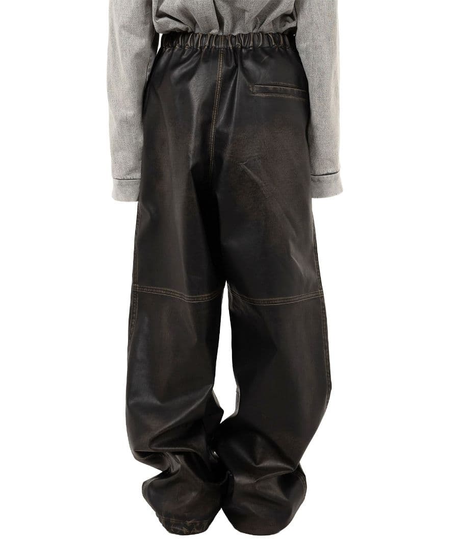 Coated Wide Pants ミハラヤスヒロ25Aw
