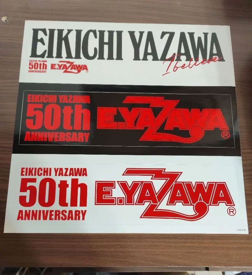 矢沢永吉 バンパーステッカー 3種セット