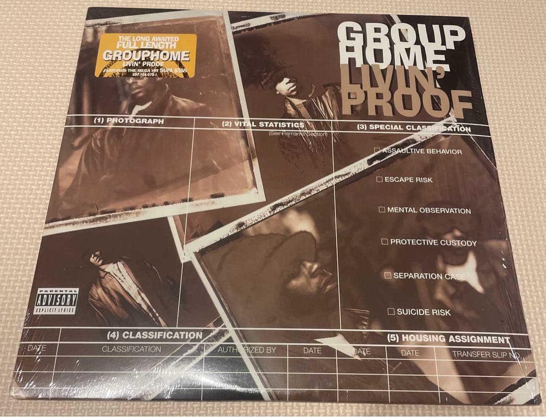 GROUP  livin' proof レコード　USオリジナル 2LP