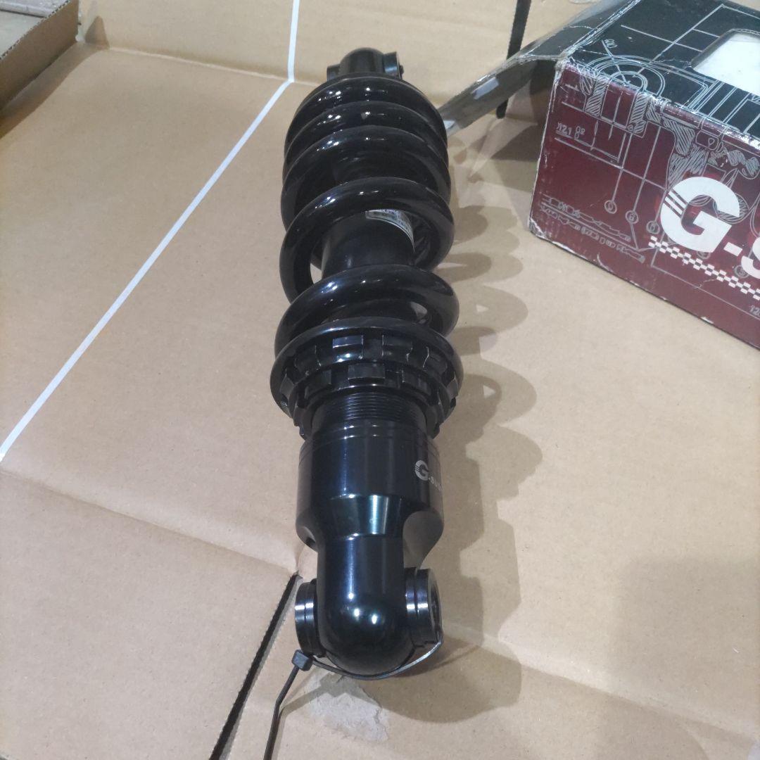 tw200 225 G-SUSPENSION ブラック サスペンションショック