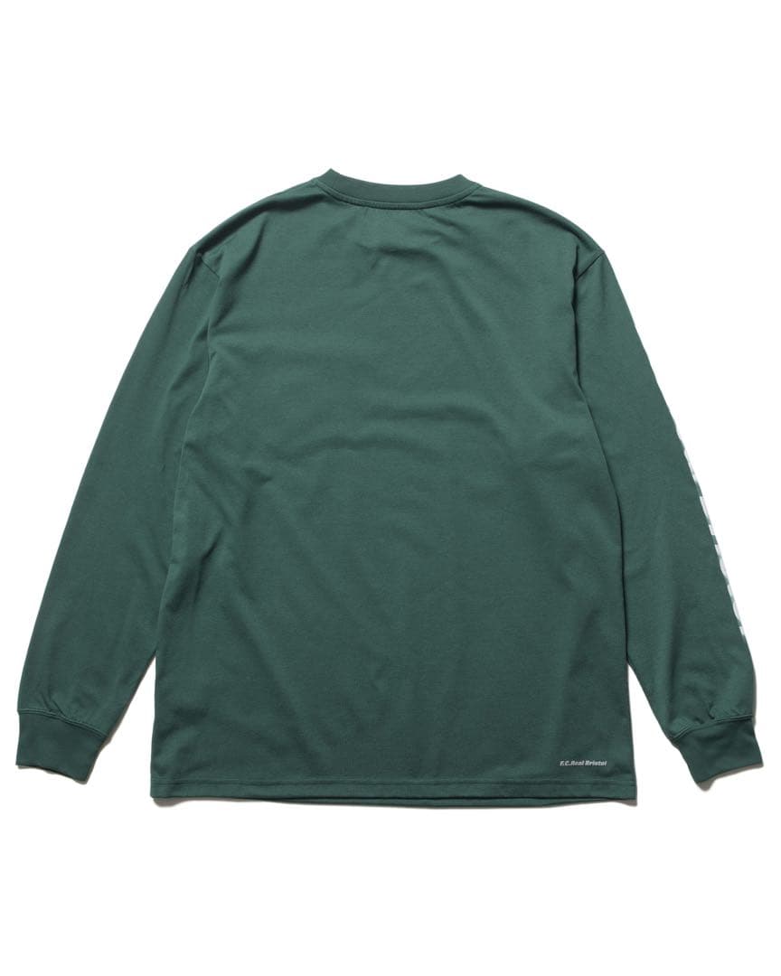 トップス F.C.R.B BLURRED LOGO L/S TEAM POCKET TEE