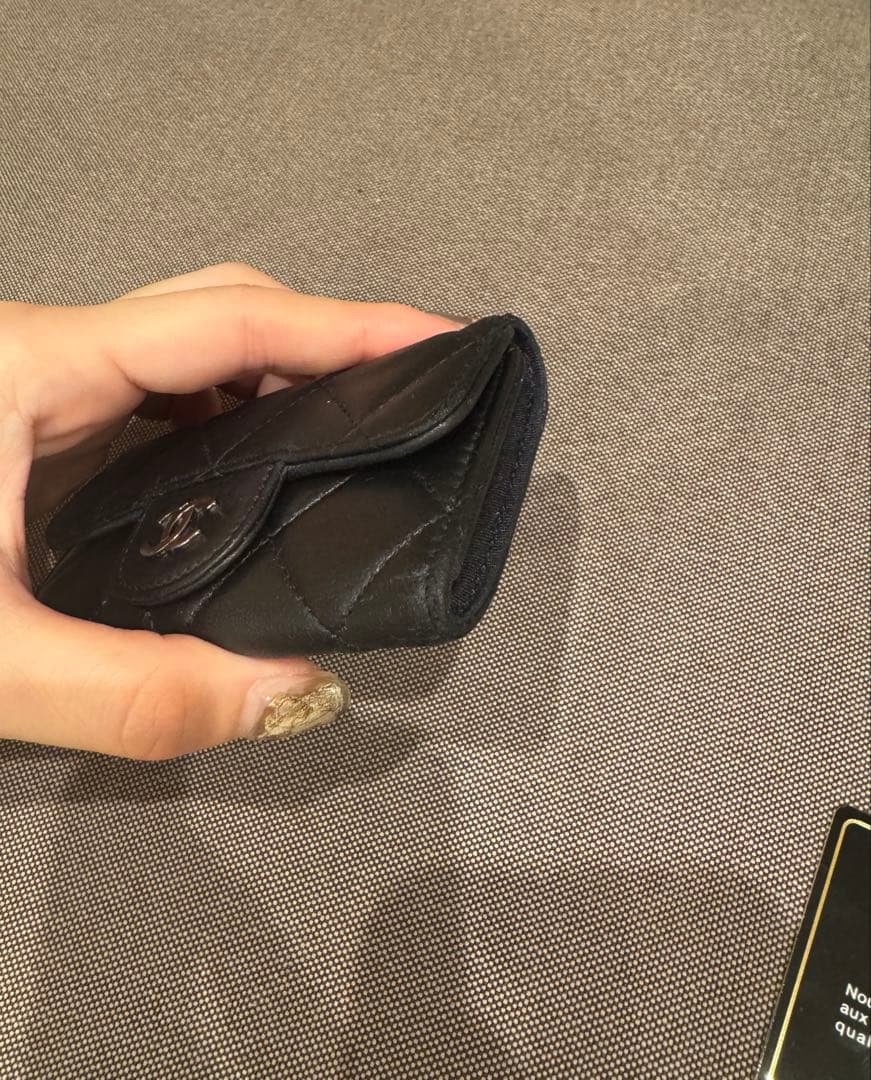 美品★CHANEL★マトラッセ　キーケース　ブラック　財布