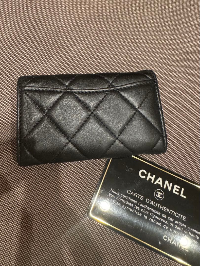 美品★CHANEL★マトラッセ　キーケース　ブラック　財布