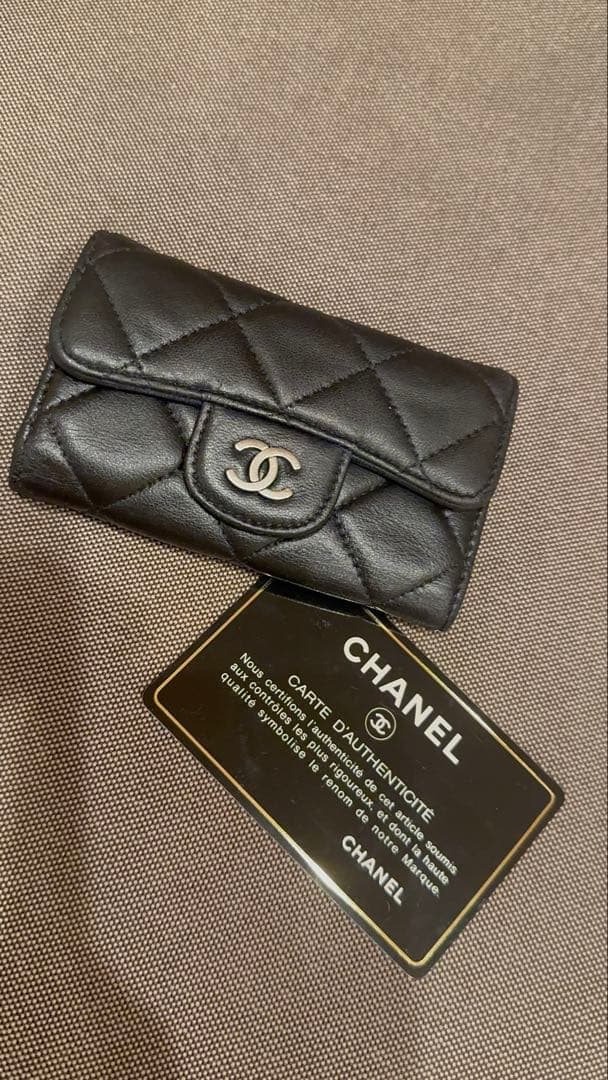美品★CHANEL★マトラッセ　キーケース　ブラック　財布