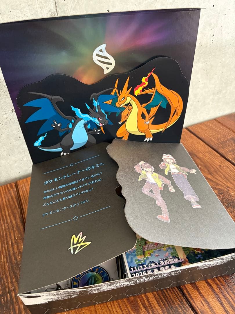 ポケモンZA ソフト 予約購入特典 オリジナルアートブック キーホルダー