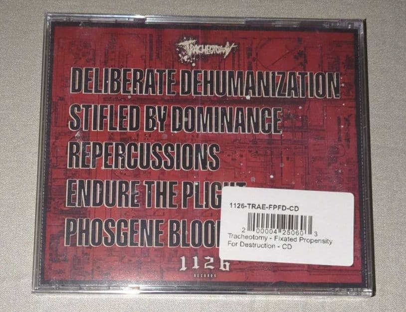 Tracheotomy / Fixated Propensity For 〜