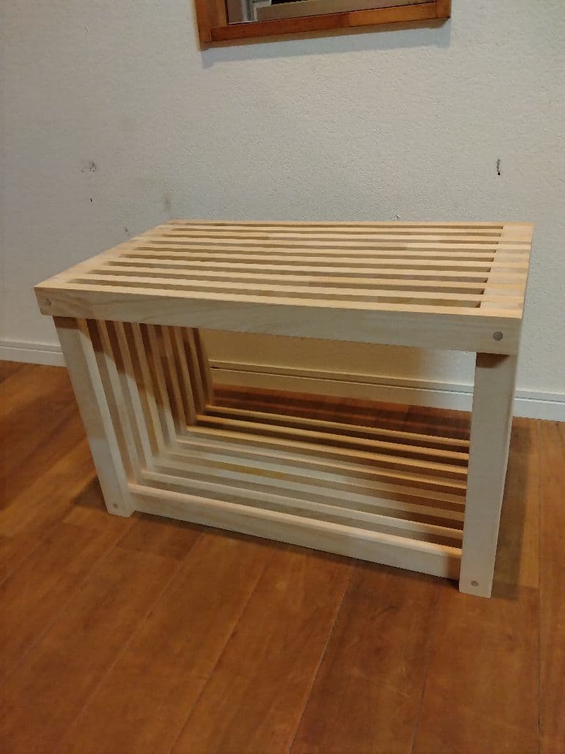 木製　ハンドメイド　オーダー　棚　シェルフ　水槽台　アクアラック　金魚　熱帯魚