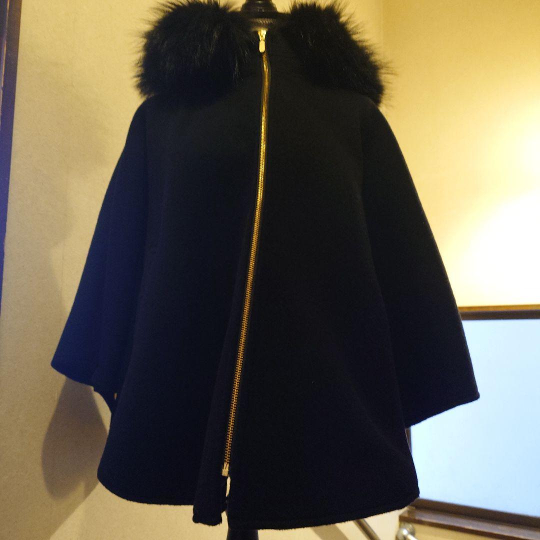 シェリエ　ケープ　フォックス　コート