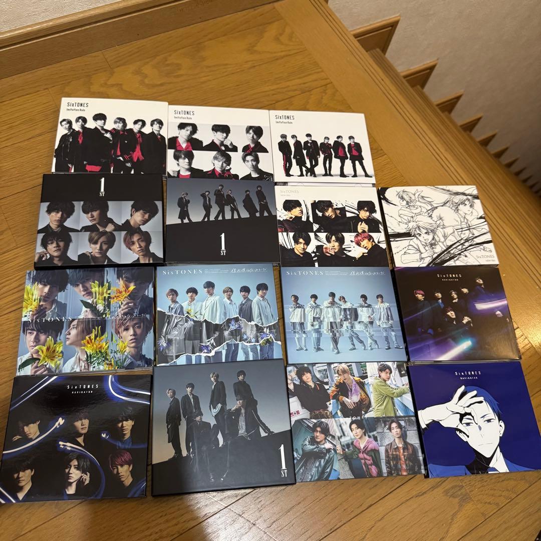 SixTONES cd 15枚セット