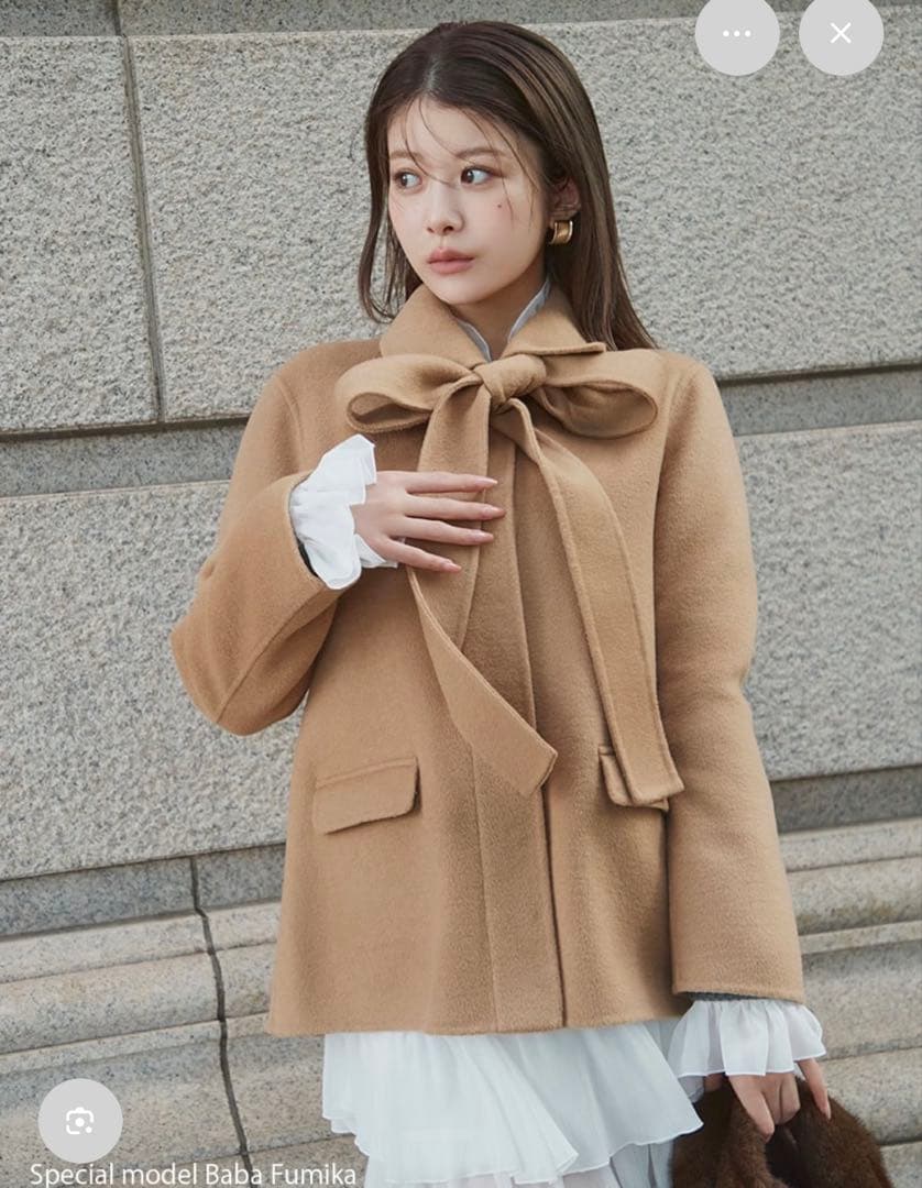 SNIDEL リバーリボンージャケット