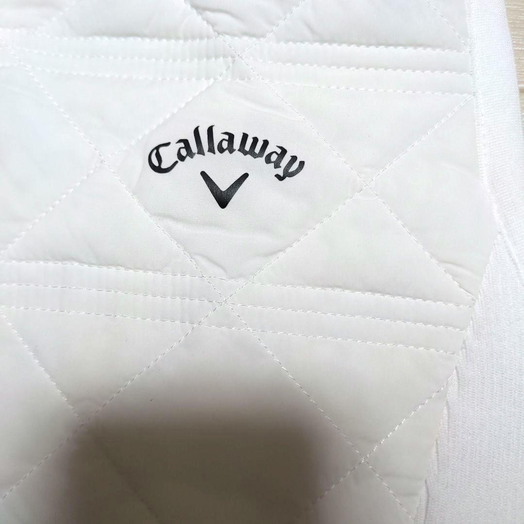 再再再値下げ新品　キャロウェイ　中綿ワンピースS　白　定価26400円