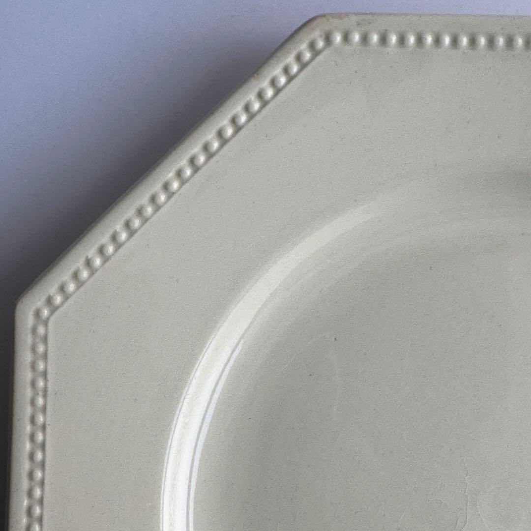 フランスアンティーク　サルグミンヌ　オクトゴナル　デザートプレート