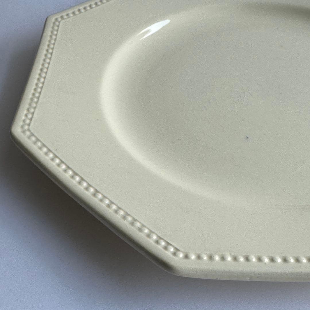 フランスアンティーク　サルグミンヌ　オクトゴナル　デザートプレート