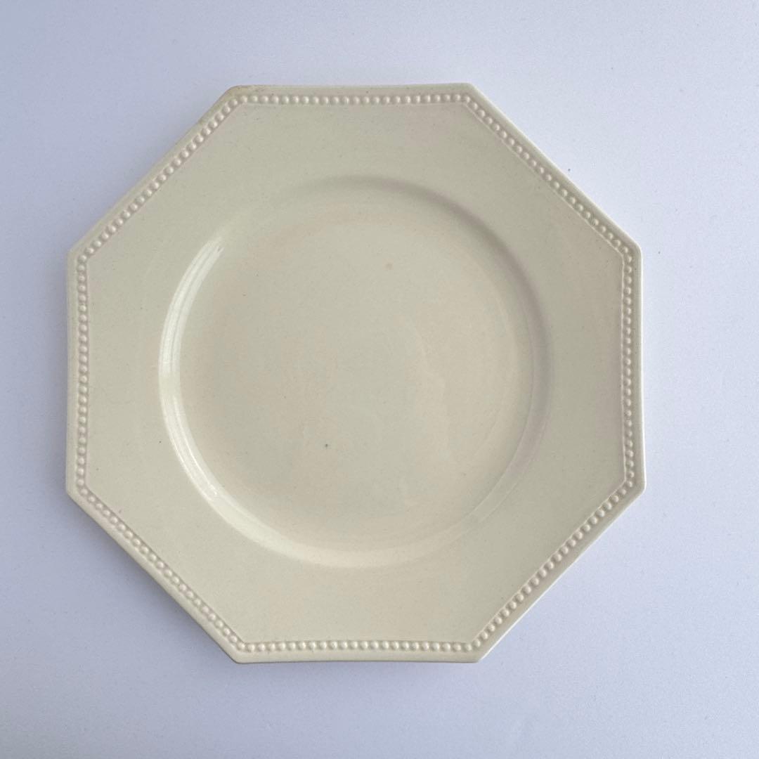 フランスアンティーク　サルグミンヌ　オクトゴナル　デザートプレート