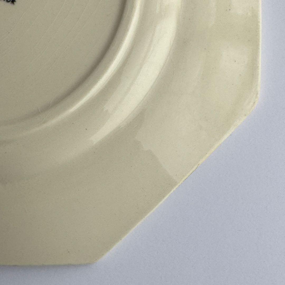 フランスアンティーク　サルグミンヌ　オクトゴナル　デザートプレート