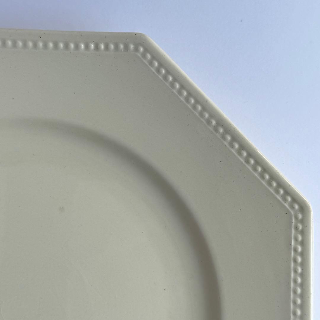 フランスアンティーク　サルグミンヌ　オクトゴナル　デザートプレート