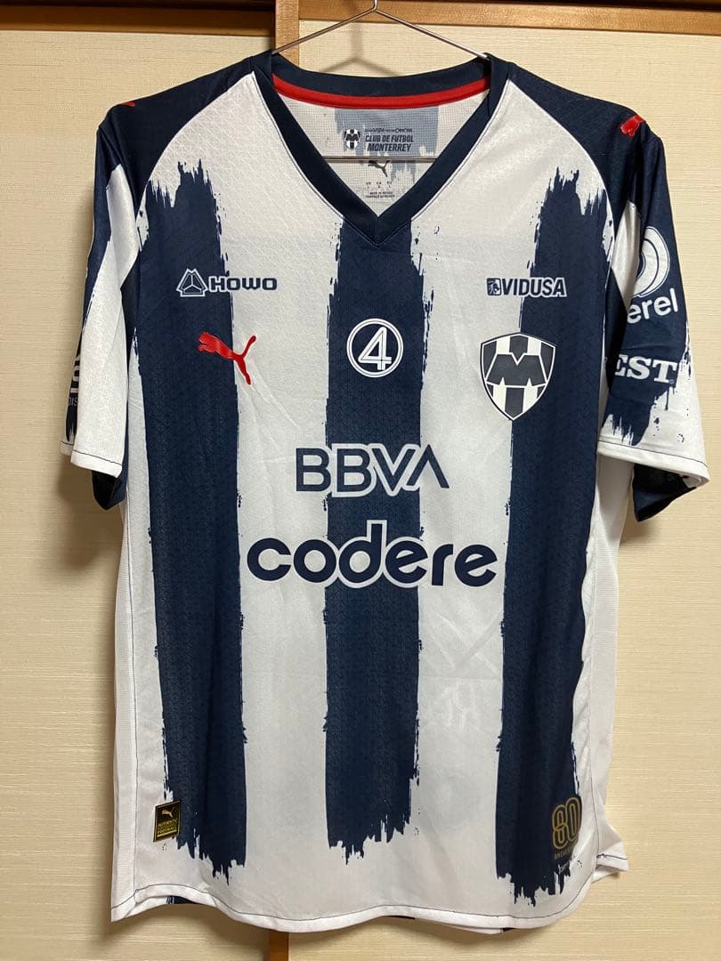 CFモンテレイ　スペイン代表セルヒオラモス選手ユニフォーム　メキシコリーグ