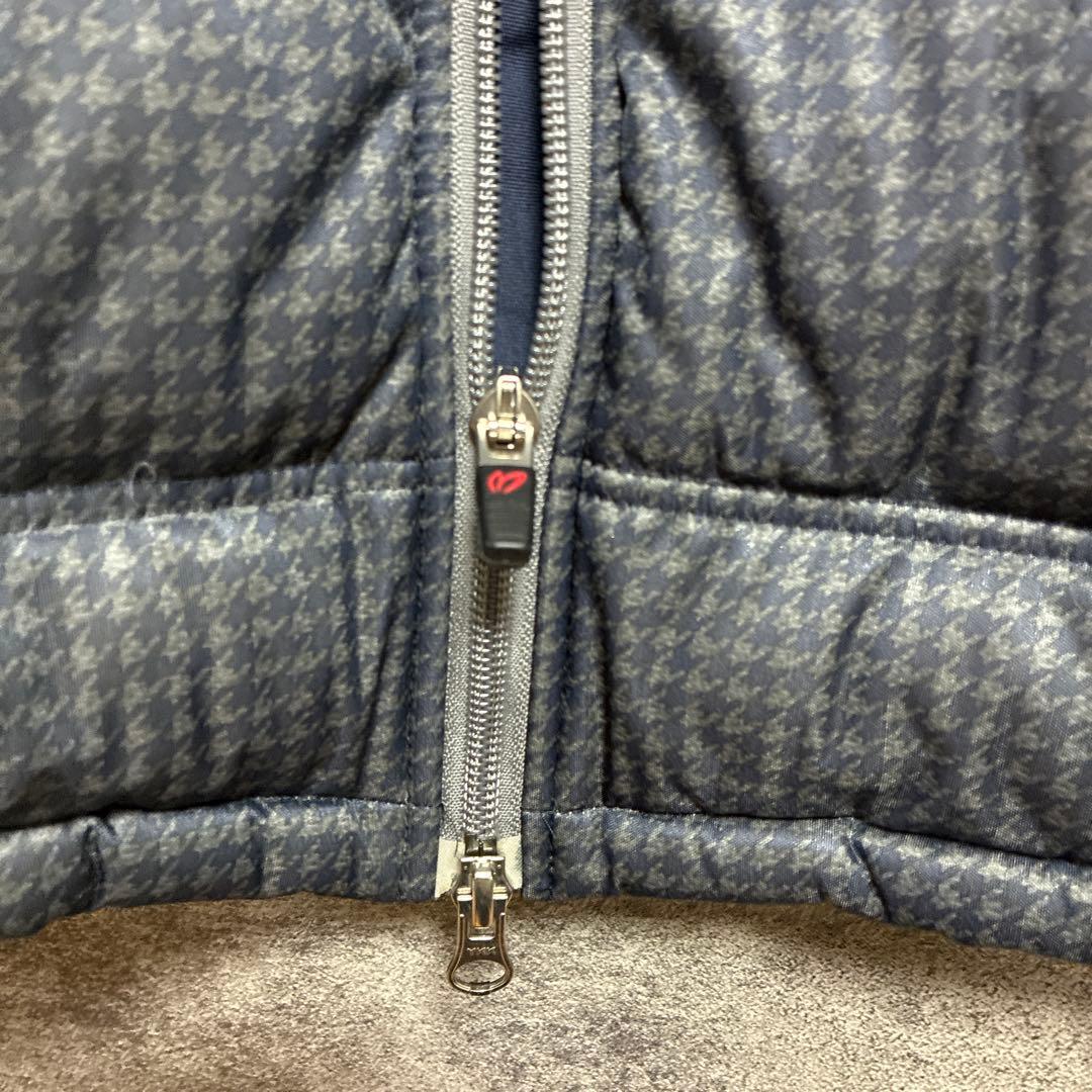 【美品】パーリーゲイツ　マスターバニーエディション　ダウンジャケット　千鳥格子