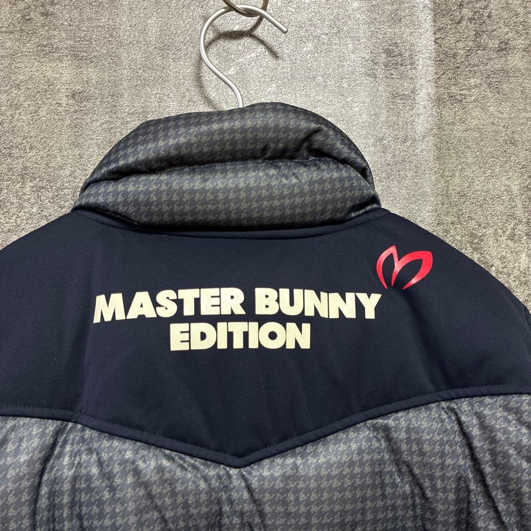 【美品】パーリーゲイツ　マスターバニーエディション　ダウンジャケット　千鳥格子