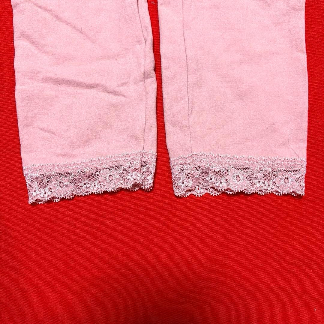 【未使用】温活! ちゃび 限定 あったかレギンス M ピンク ②
