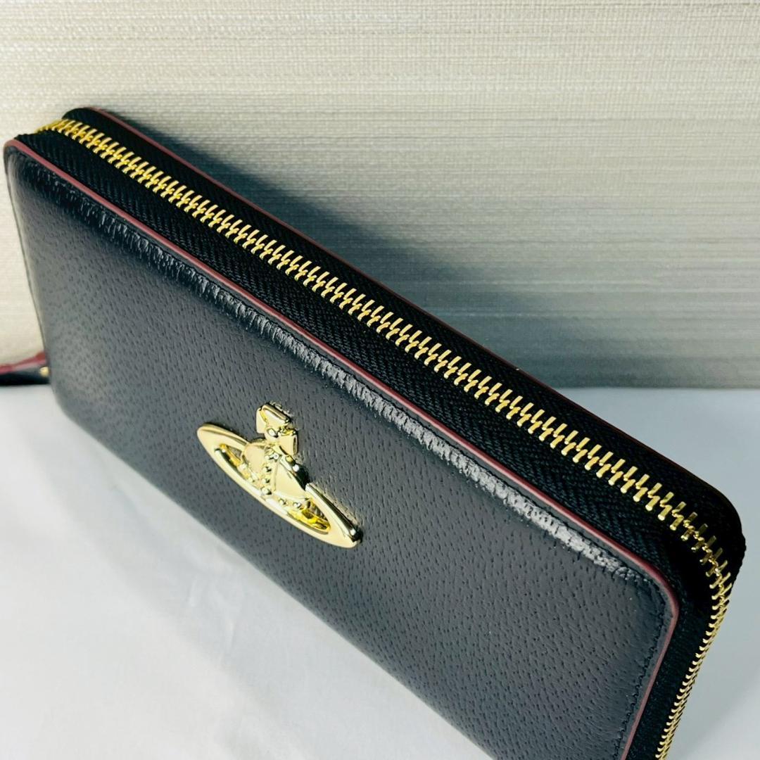 【新品 未使用】Vivienne Westwood ブラック長財布 ヴィヴィアン