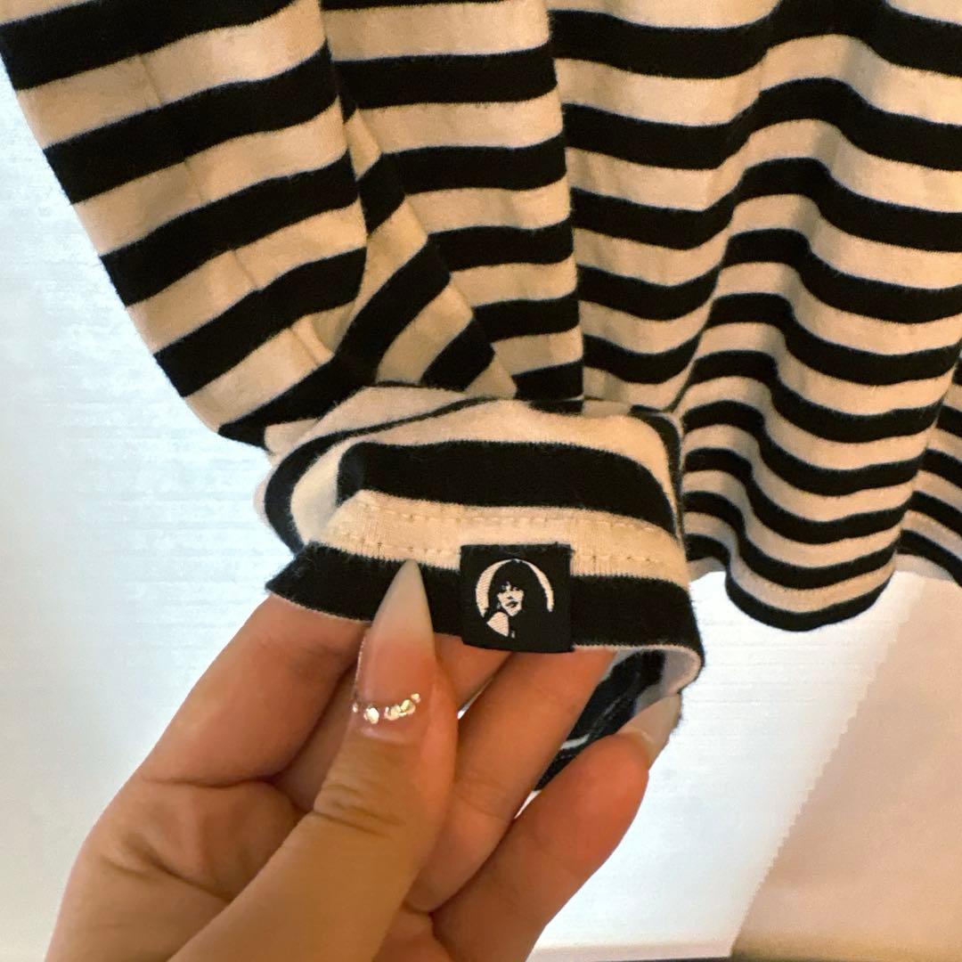 Hysteric Glamour ストライプ長袖Tシャツ